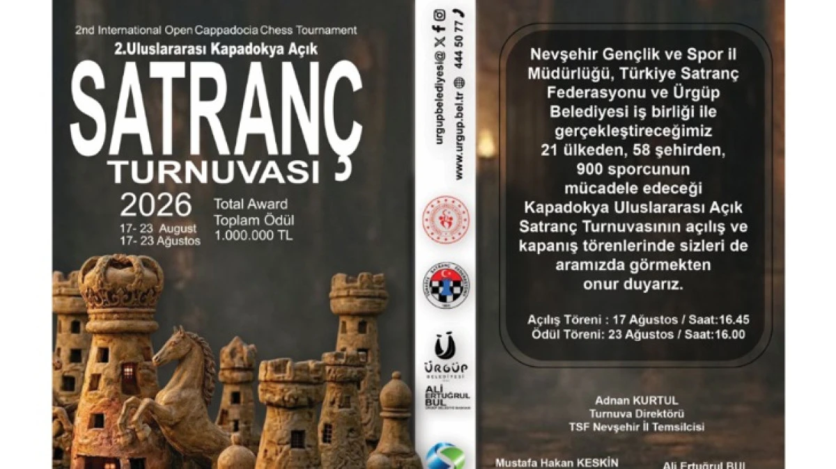1 MİLYONLUK SATRAN&Ccedil; TURNUVASI 