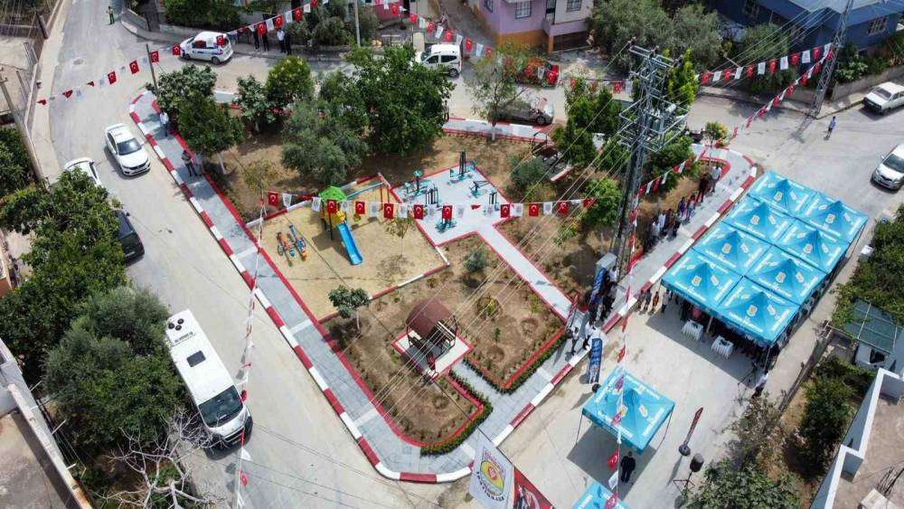 Tarsus’a 27 futbol sahası büyüklüğünde yeşil alan