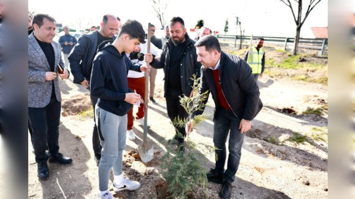 2025 YILINDA DOĞAN &Ccedil;OCUKLAR İ&Ccedil;İN FİDAN DİKİLDİ 