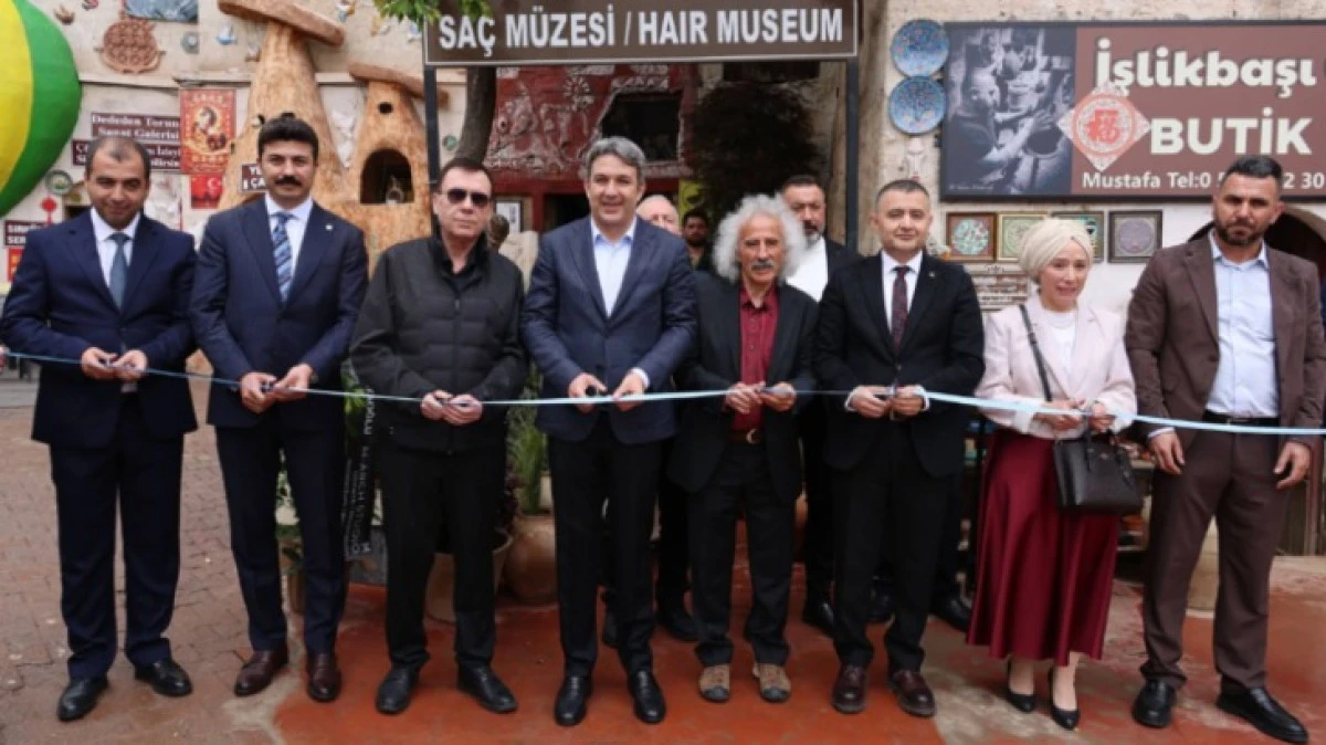 ALAN BAŞKANI ASLANBAY SA&Ccedil; M&Uuml;ZESİ A&Ccedil;ILIŞINA KATILDI 