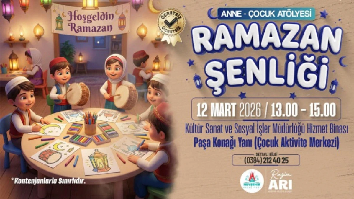 ANNE &Ccedil;OCUK RAMAZAN ETKİNLİĞİ D&Uuml;ZENLENİYOR 