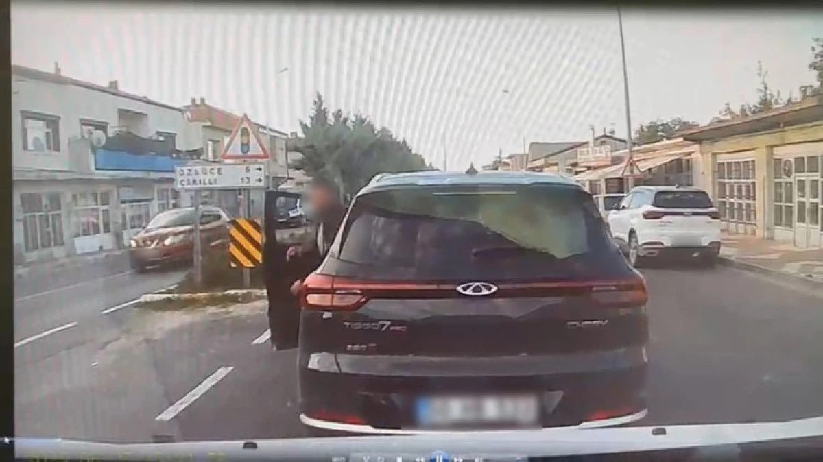 ARABADAN İNDİ 180 BİN LİRA CEZA YEDİ