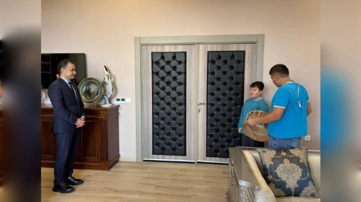 AVANOS KAYMAKAMINA DAVUL'LU RAMAZAN ZİYARETİ 