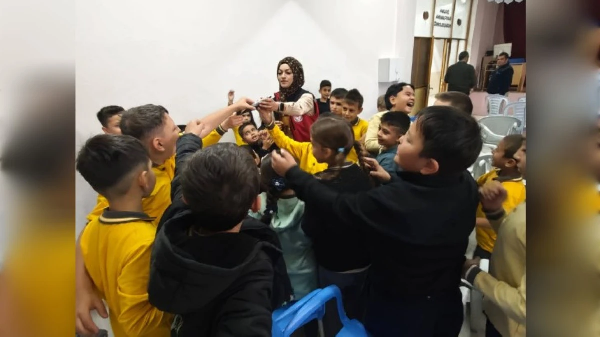 AVANOS'TA ÇOCUKLARA SU ÜRÜNLERİ TANITILDI