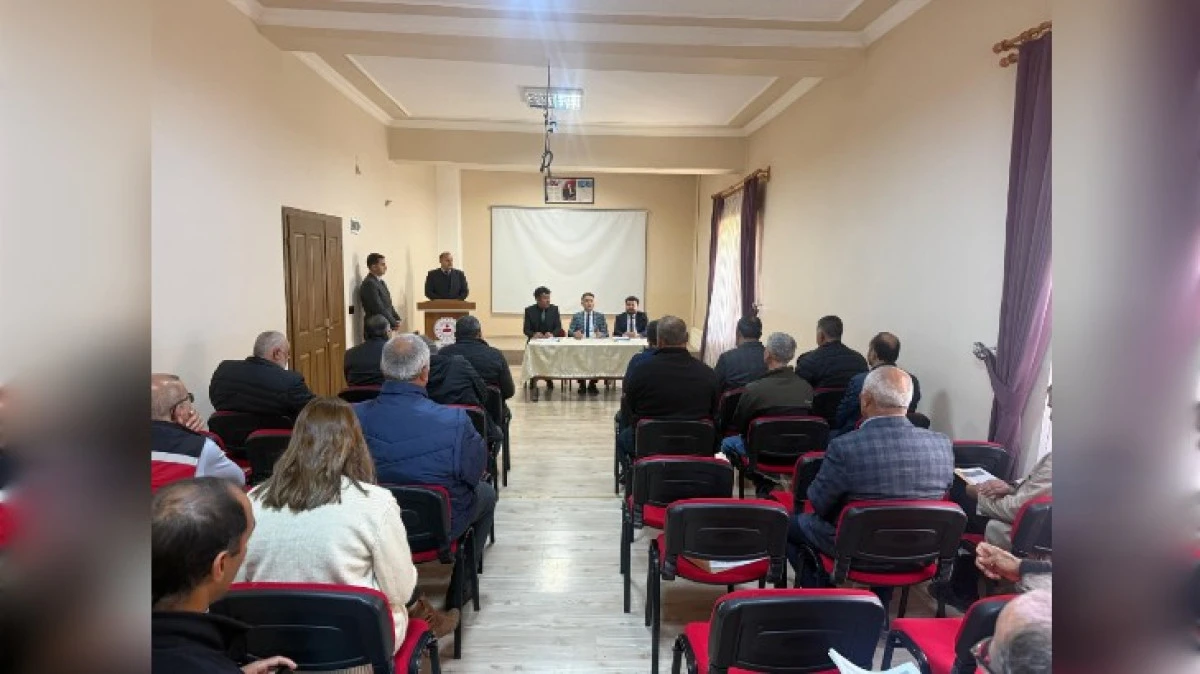 AVANOS'TA TARIM SAYIMI TOPLANTISI YAPILDI -