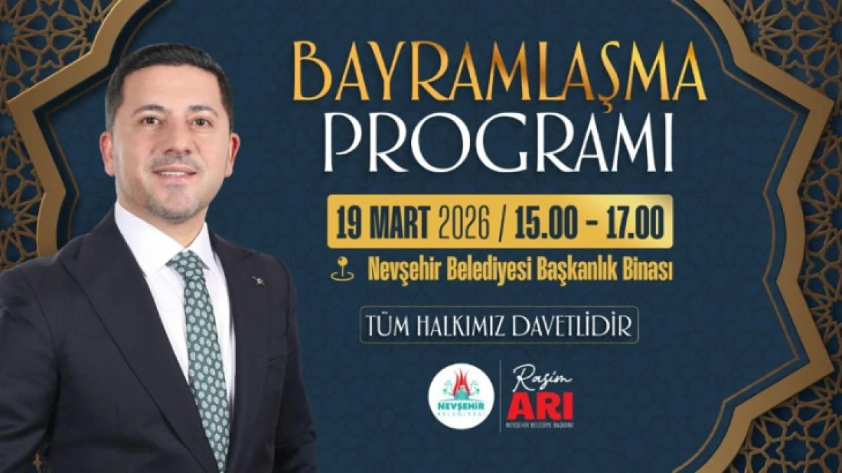 BELEDİYEDE BAYRAMLAŞMA ARİFE G&Uuml;N&Uuml; YAPILACAK 