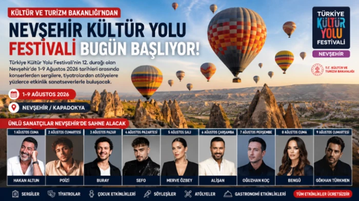 B&Uuml;Y&Uuml;K FESTİVAL HAKAN ALTUN İLE START ALIYOR 