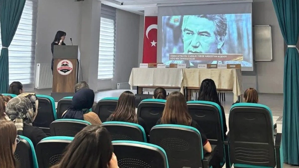 CENGİZ AYTMATOV PANELİ D&Uuml;ZENLENDİ 