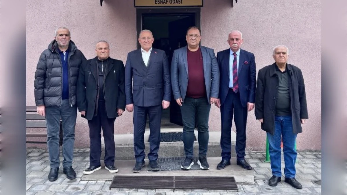 CHP HEYETİ ODA BAŞKANLARINI ZİYARET ETTİ 