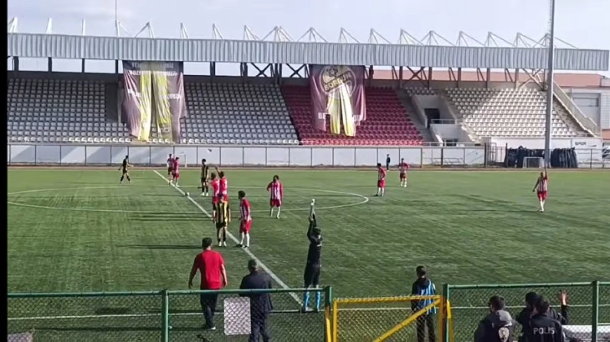 DEPLASMANDAN MAĞLUBİYET SORGUNSPOR 3 NEVŞEHİRSPOR 2