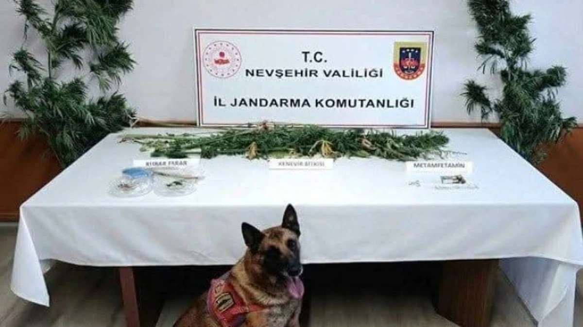 DERİNKUYU'DA 12 KİLO UYUŞTURUCU YAKALANDI 