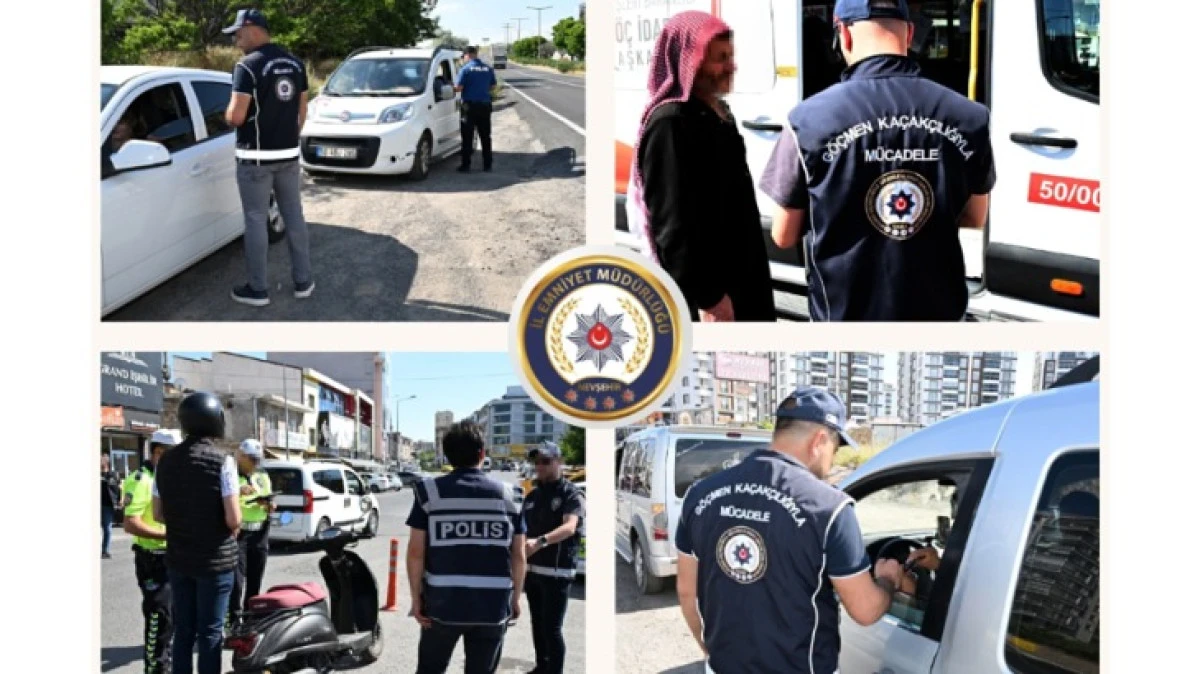 EMNİYETTEN D&Uuml;ZENSİZ G&Ouml;&Ccedil;MEN DENETİMİ 617 KİŞİ SORGULANDI 