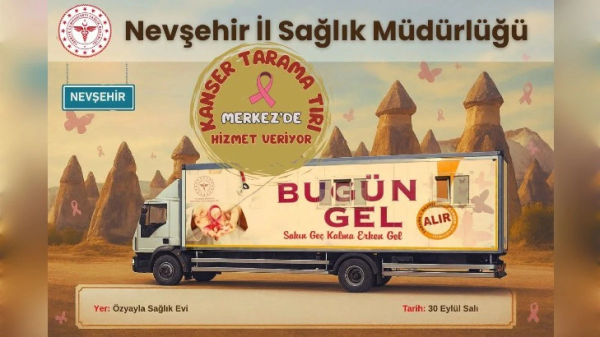 ERKEN TARAMA TIR'I ÖZYAYLA KÖYÜNE GİDİYOR 