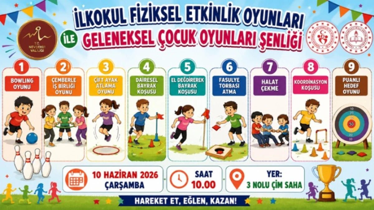 GELENEKSEL &Ccedil;OCUK OYUNLARI FESTİVALİ D&Uuml;ZENLENİYOR 