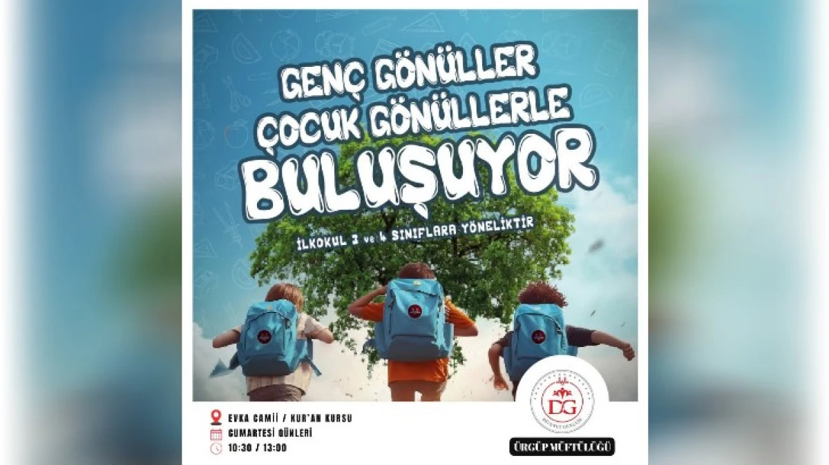 GENÇ GÖNÜLLÜLER ÇOCUKLARLA BULUŞACAK 