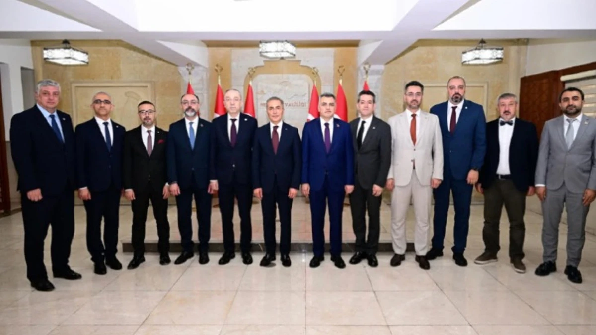 GENEL BAŞKAN DEMİRCİ, VALİ K&Ouml;K'&Uuml; ZİYARET ETTİ