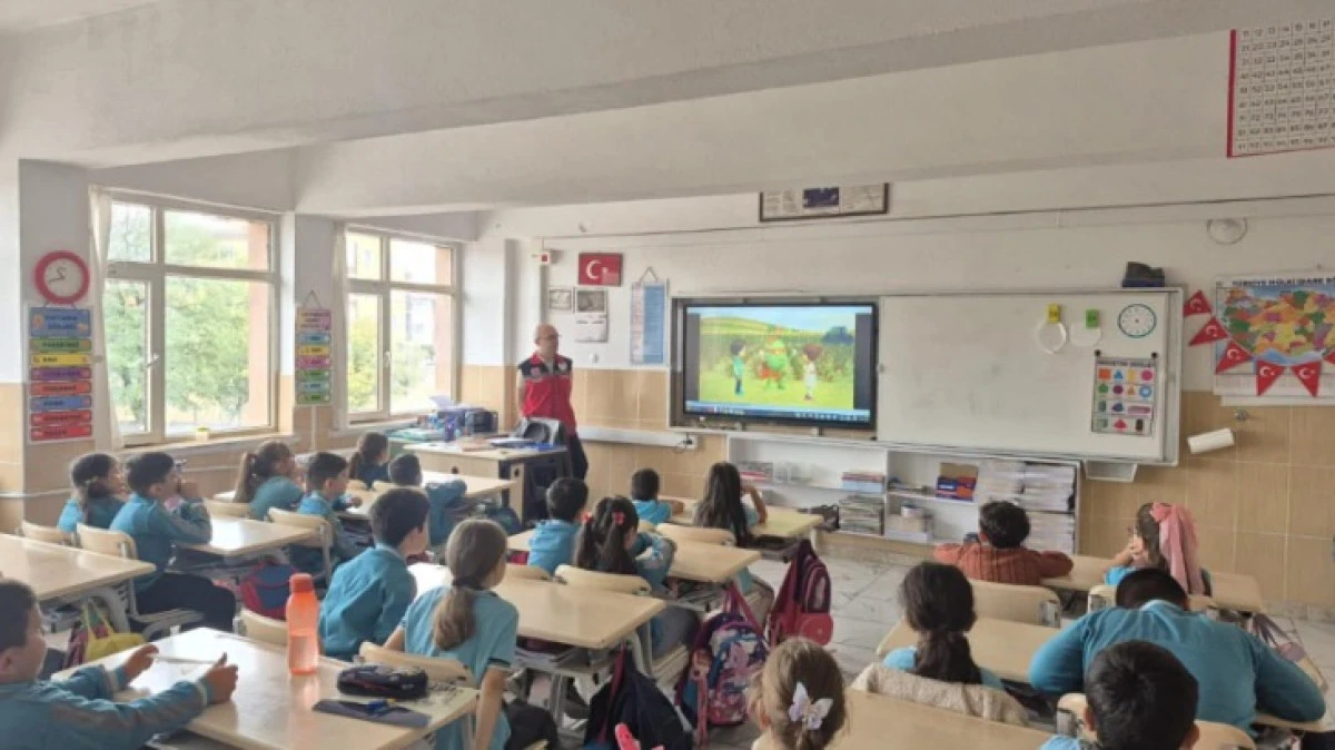 GIDA'NIN &Ouml;NEMİ &Ouml;ĞRENCİLERE ANLATILDI 