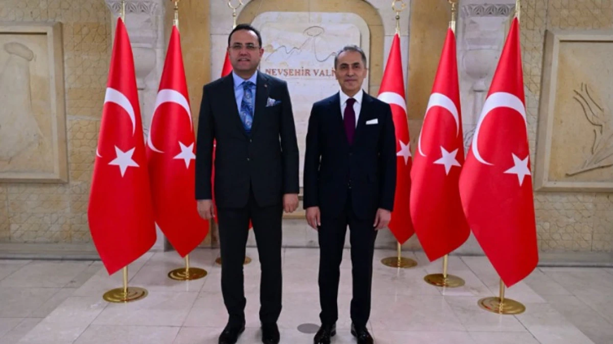 GİZLİGİDER VALİ K&Ouml;K'E HAYIRLI OLSUN ZİYARETİ YAPTI 