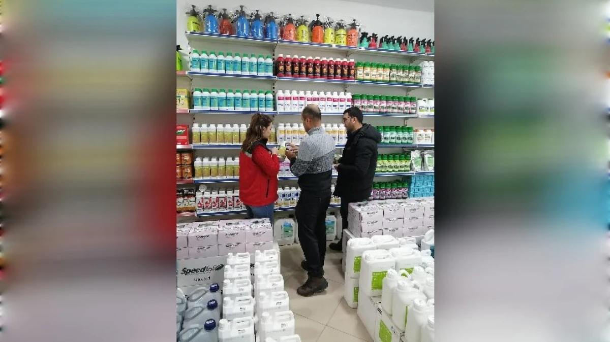 GÜBRE SATICILARI DENETLENİYOR 
