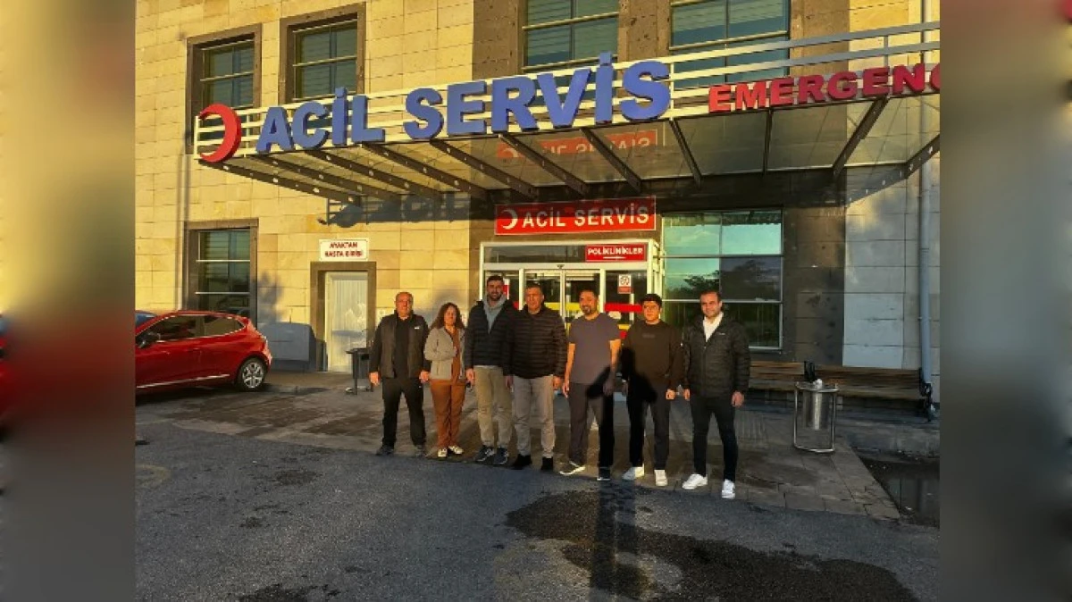 HASTANE ZİYARETLERİNE DEVAM EDİLİYOR