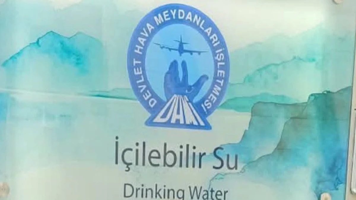 HAVALİMANINDA BİR İLK...