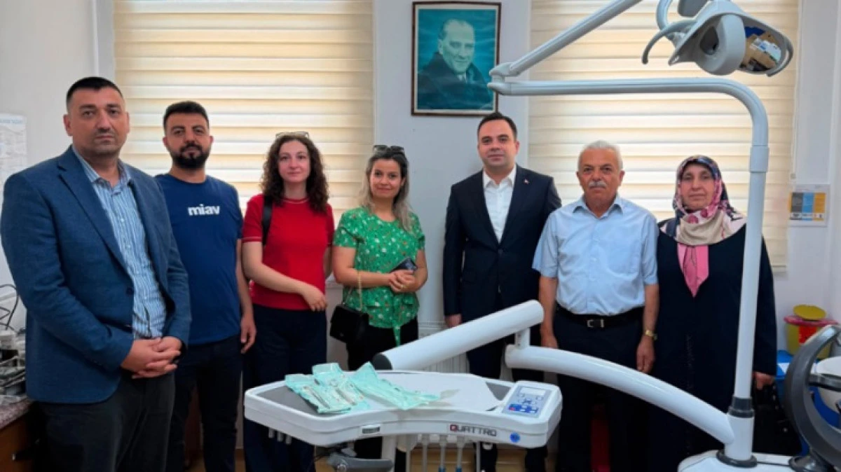 HAYIRSEVER DİŞ EKİPMANI BAĞIŞLADI 