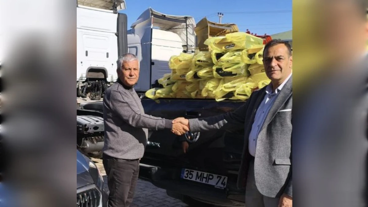 HAYIRSEVER İŞADAMINDAN KIŞLIK BOT YARDIMI 