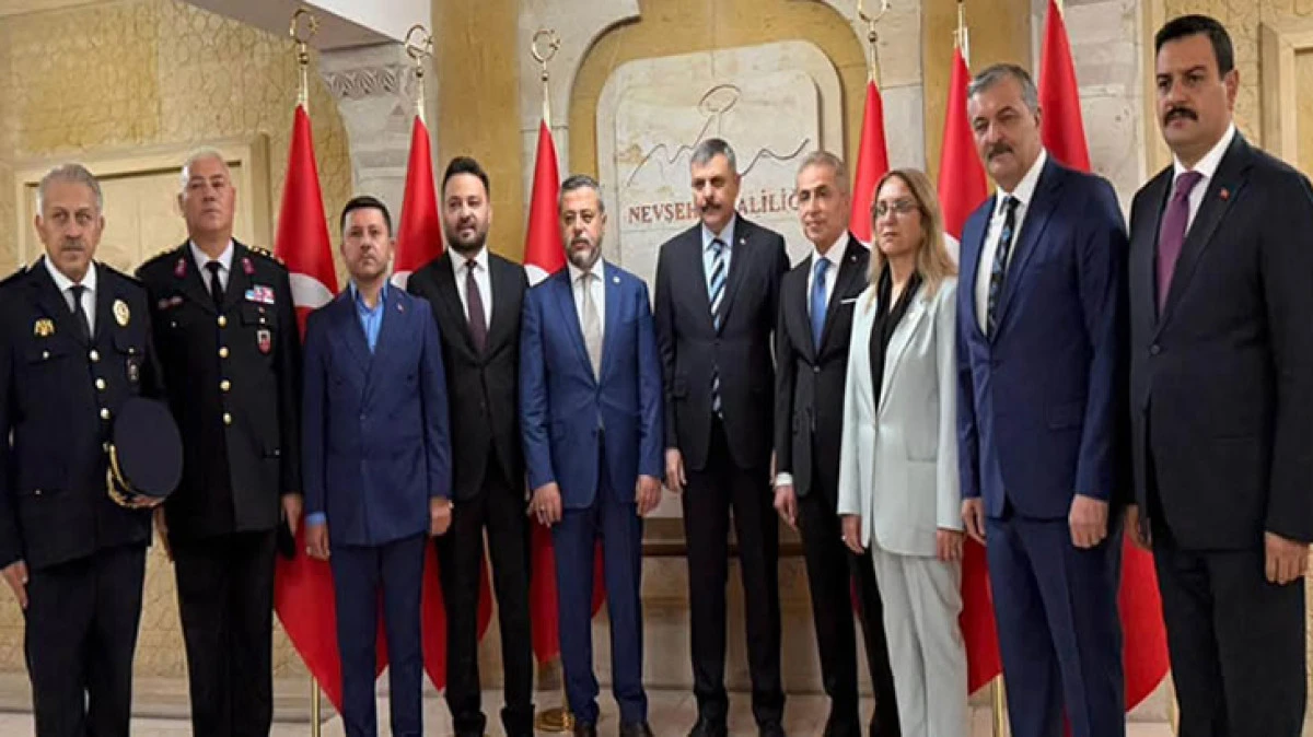 İ&Ccedil;İŞLERİ BAKANI MUSTAFA &Ccedil;İFTCİ NEVŞEHİR'E GELDİ