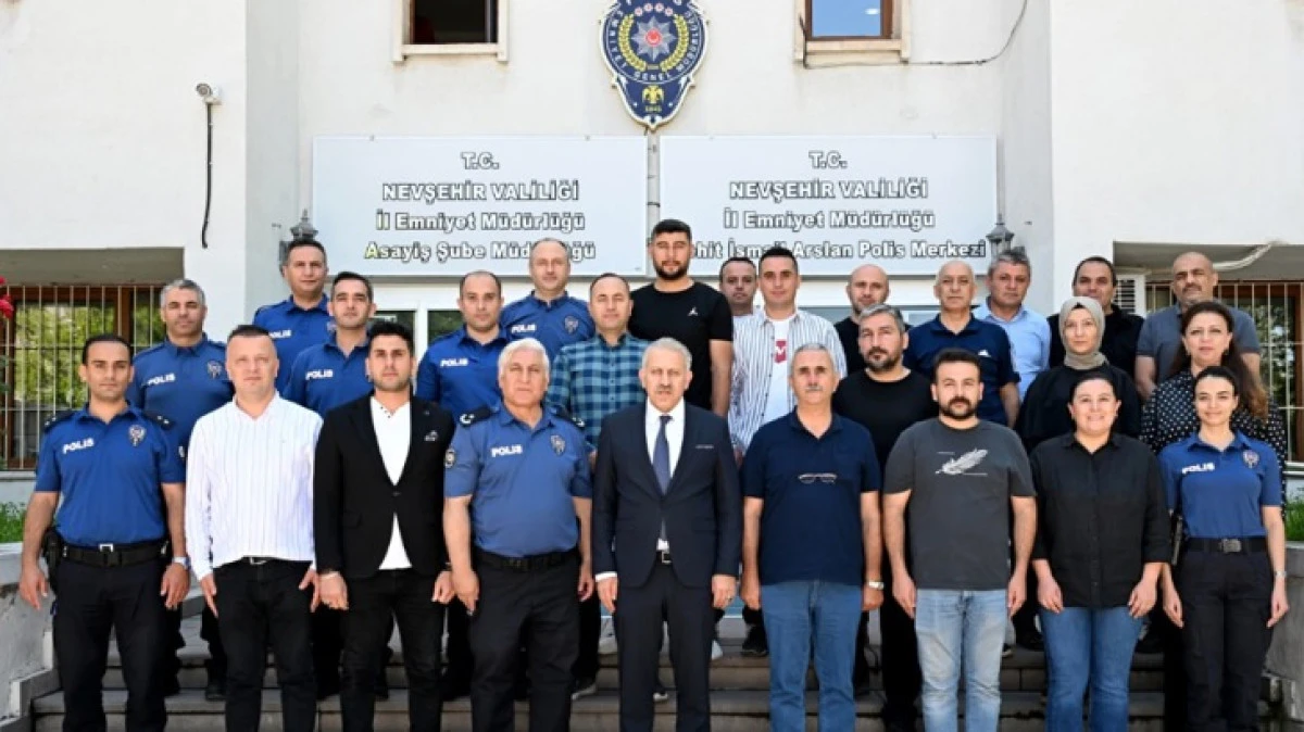 İL EMNİYET M&Uuml;D&Uuml;R&Uuml; PERSONEL İLE KAHVALTIDA BULUŞTU 