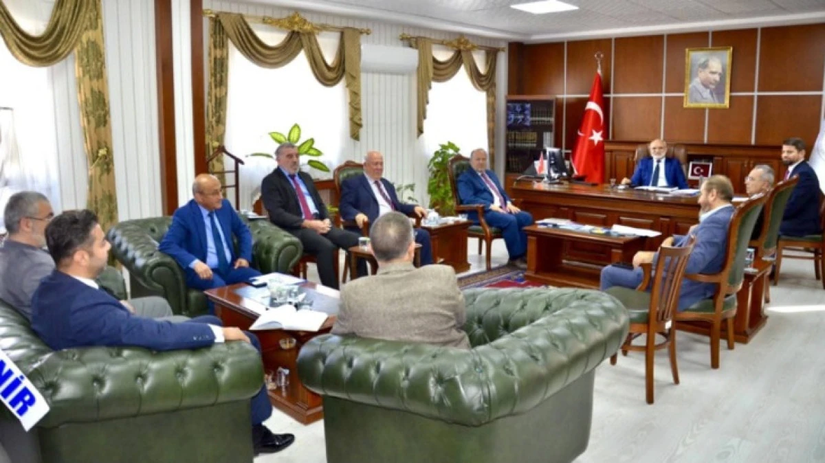 İL M&Uuml;FT&Uuml;S&Uuml; İL&Ccedil;E M&Uuml;FT&Uuml;LERİ İLE BULUŞTU 
