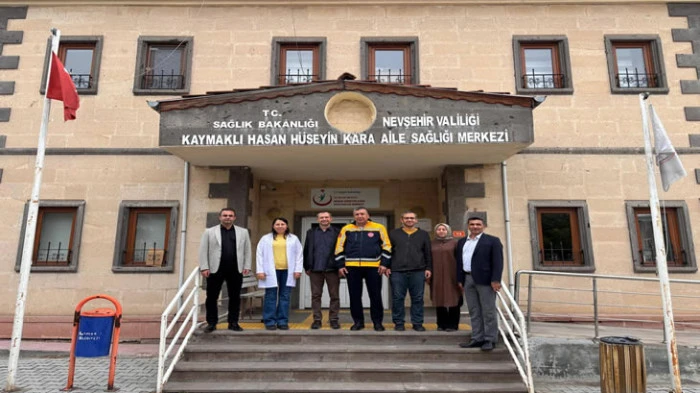 İL SAĞLIK MÜDÜRÜ TARTAR’DAN KAYMAKLI’YA ZİYARET