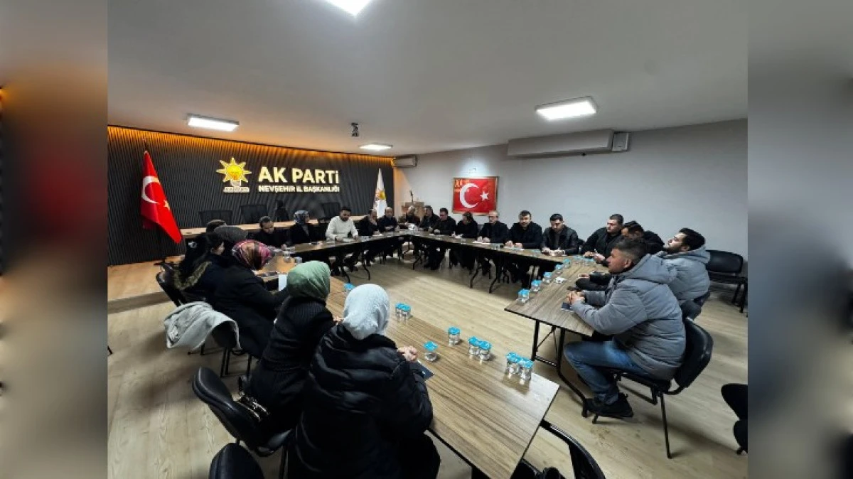 İL&Ccedil;E BAŞKANLARI TOPLANTISI YAPILDI 