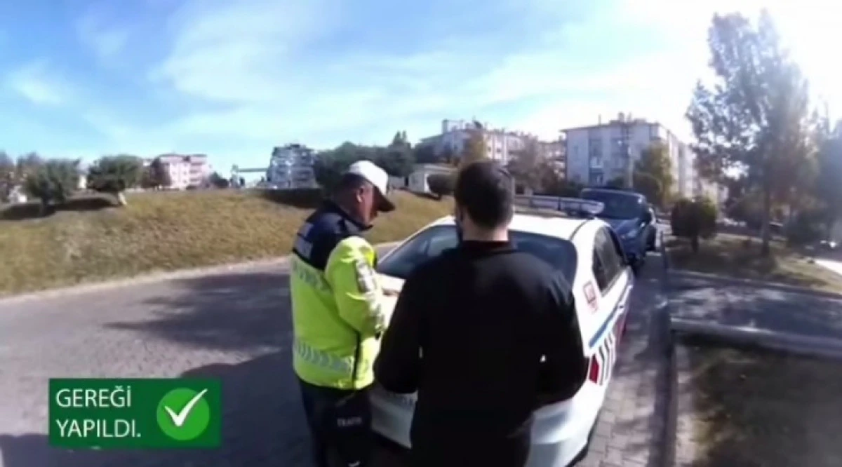 İMAM CÜPPESİ İLE DRİFT ATTI CEZAYI YEDİ