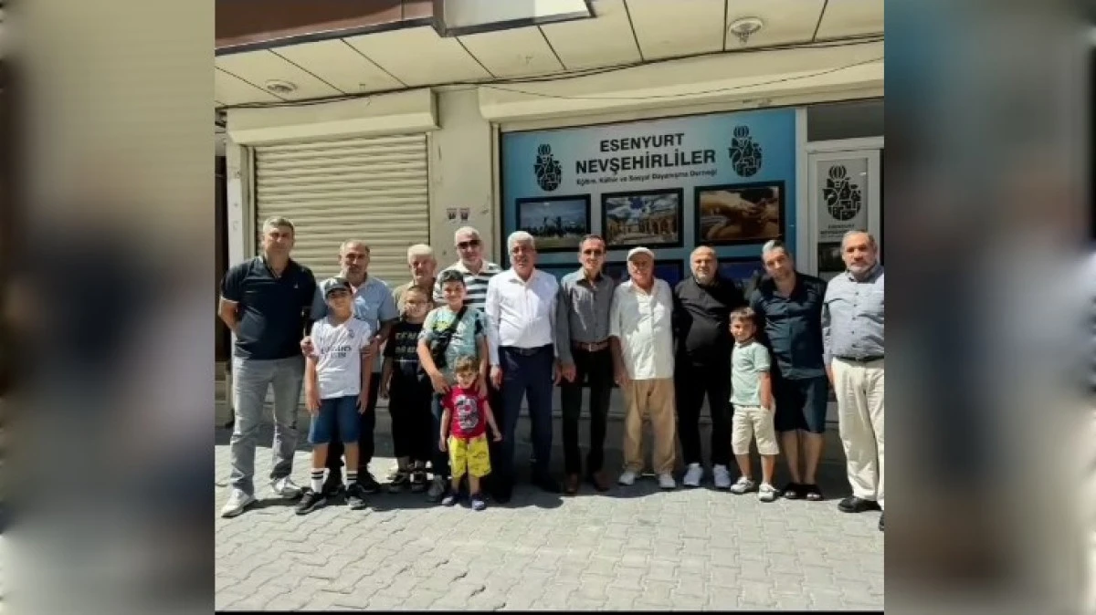 İSTANBUL'DAKİ NEVŞEHİR'LİLER BULUŞTU 