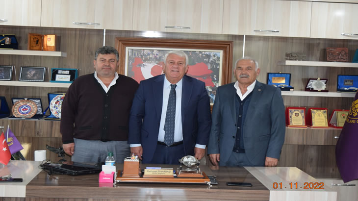 İzmir ESOB Başkanı Mutlu'dan Pınarbaşı' na Ziyaret