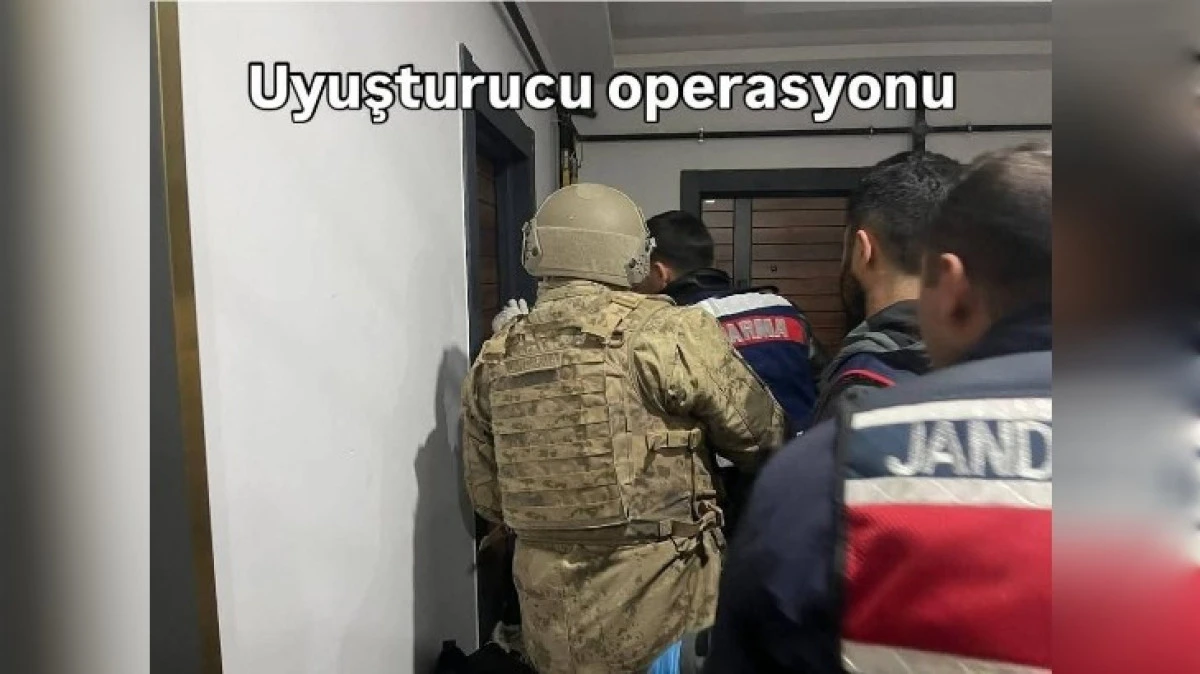 JANDARMADAN UYUŞTURUCU OPERASYONU 