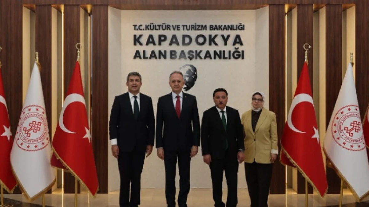 KAPADOKYA ALAN BAŞKANINI ZİYARET ETTİLLER 