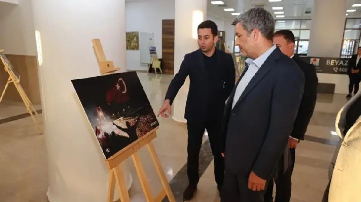 KAPADOKYA ALAN BAŞKANLIĞINDA 15 TEMMUZ SERGİSİ A&Ccedil;ILDI 