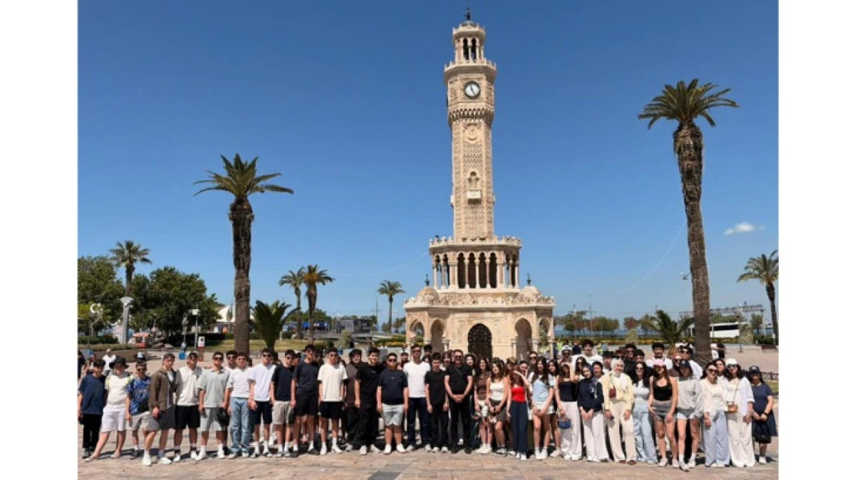 Kardelenli lise &ouml;ğrencileri Ege turunda unutulmaz bir deneyim yaşadı