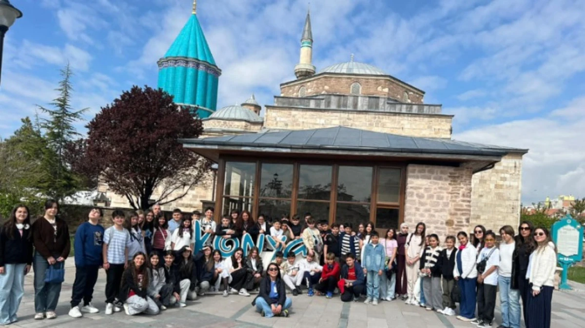 Kardelenli &ouml;ğrencilerden Konya&rsquo;ya k&uuml;lt&uuml;r ve bilim gezisi