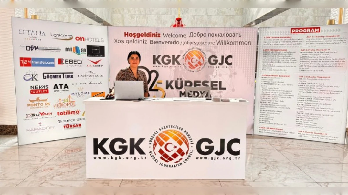KGK 5.İNCİ KÜRESEL MEDYA BULUŞMASI ALANYA'DA BAŞLADI 