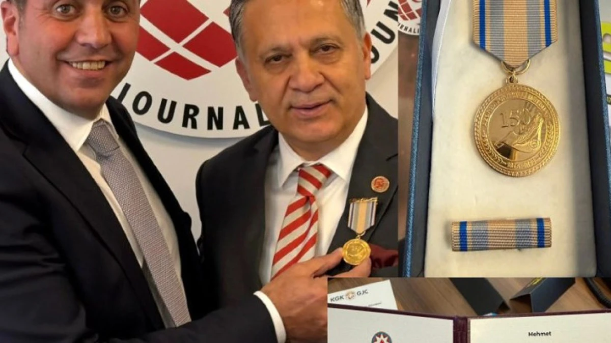 KGK Genel Başkanı Dim&rsquo;e Azerbaycan&rsquo;dan b&uuml;y&uuml;k onur