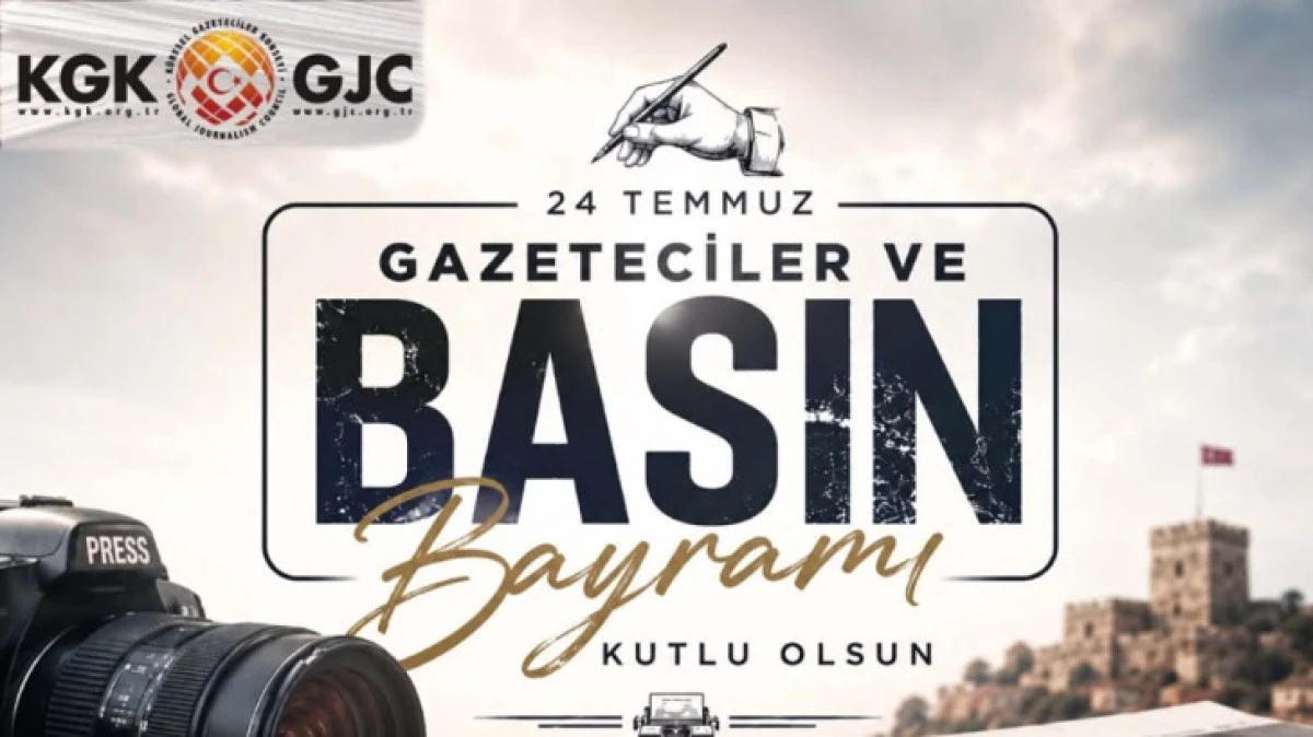 KGK'DAN BASIN BAYRAMI A&Ccedil;IKLAMASI 