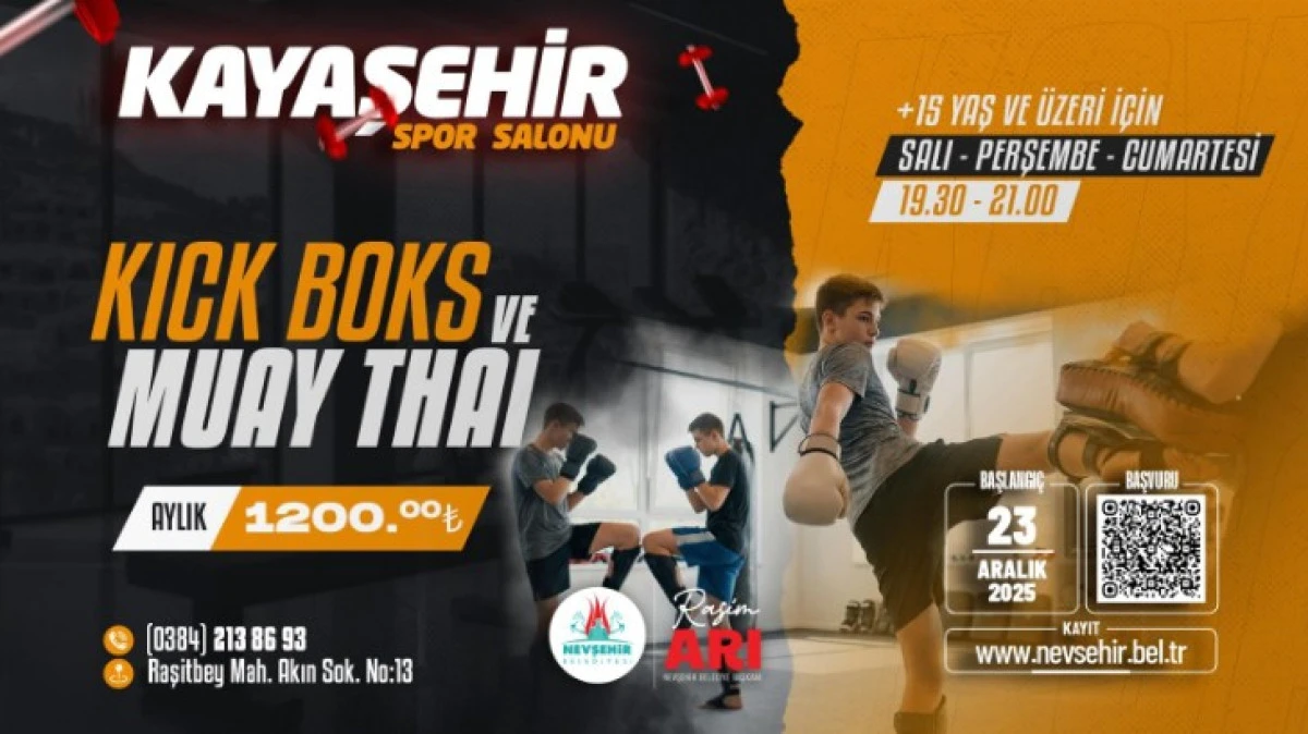 KİCK BOKS MUAY THAİ KURSU A&Ccedil;ILIYOR 