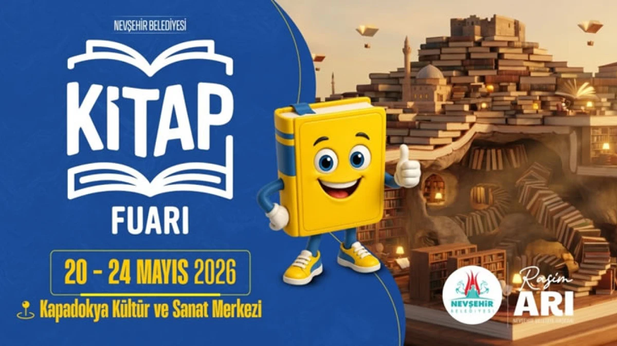 KİTAP FUARI 20 MAYIS'TA A&Ccedil;ILIYOR