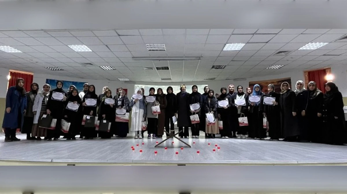 KUR'AN'I KERİM'İ G&Uuml;ZEL OKUMA YARIŞMASI YAPILDI 