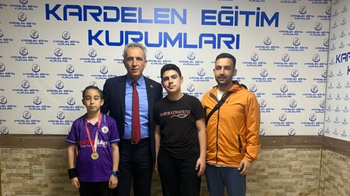 Masa tenisi turnuvasında şampiyon yine Kardelen&rsquo;den