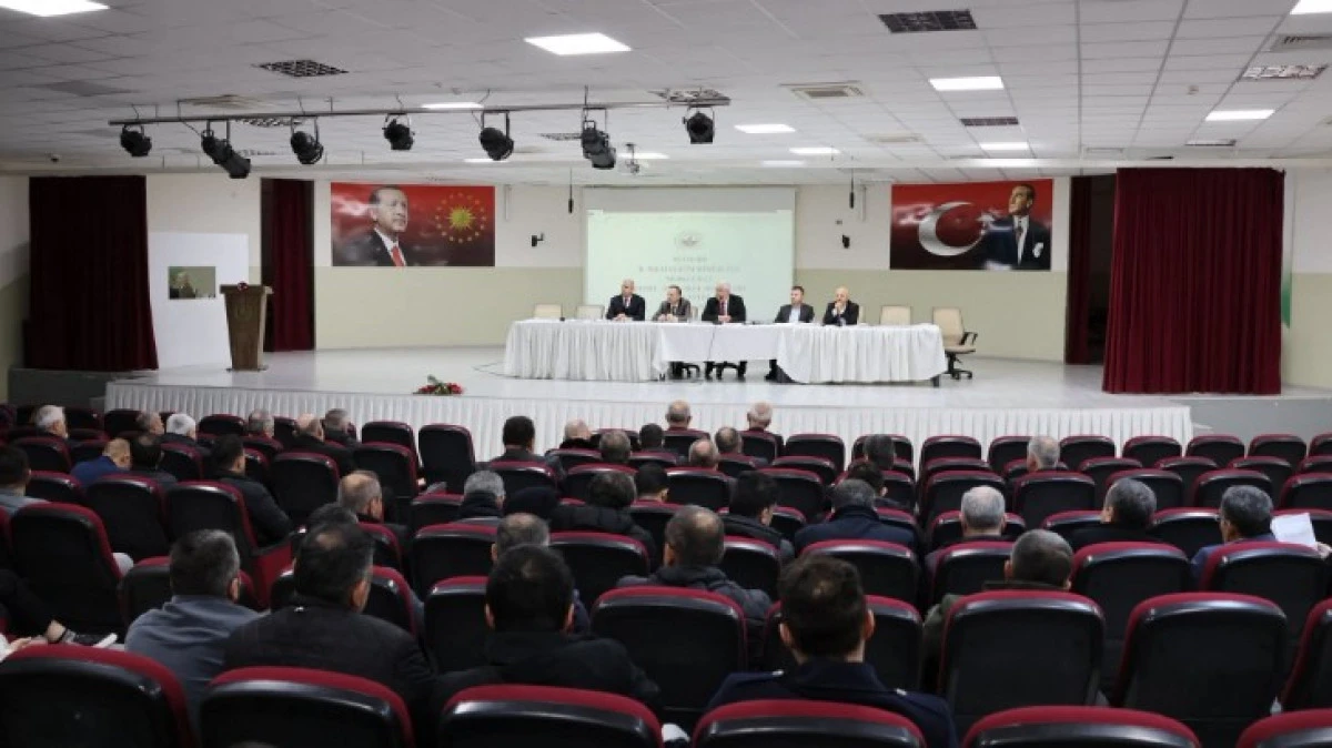 MİLLİ EĞİTİM CAMİASI BU TOPLANTIDA BULUŞTU 