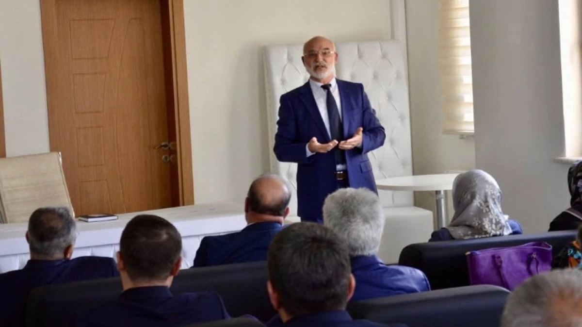 M&Uuml;FT&Uuml;L&Uuml;K PERSONELİ İLE BULUŞTU 