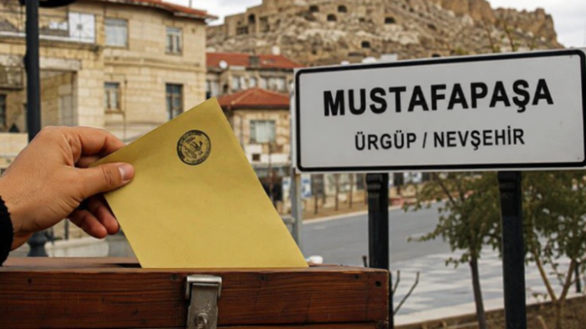 MUSTAFAPAŞA'DA YARIN SE&Ccedil;İM YAPILACAK 